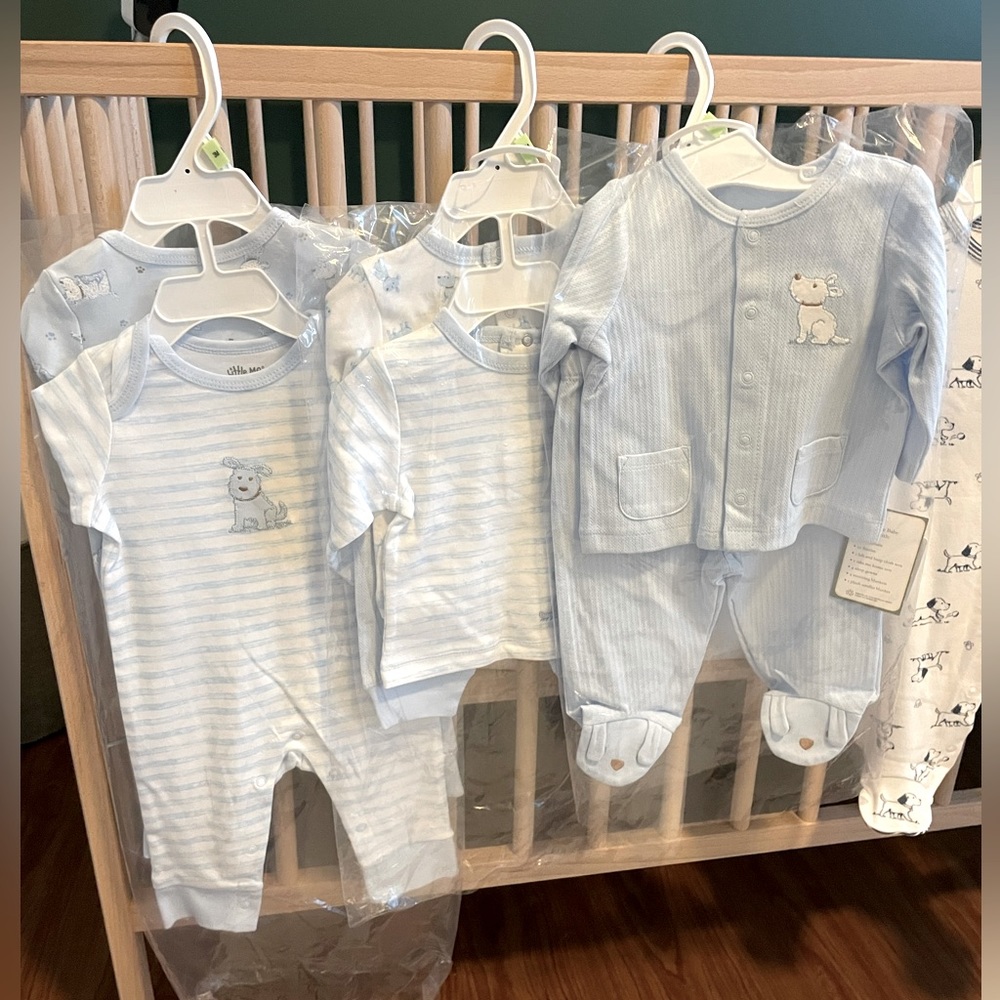 SOLD ❌NWT Little Me 🩵 Baby Boy BUNDLE 🐶